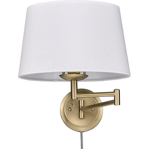 Eleanor 13 inch 100.00 watt Brushed Champagne Bronze Adjustable Sconce Wall Light